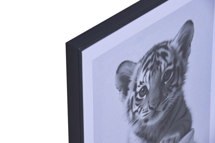 DKD Home Decor Cuadro Lienzo PS 30x2x40 Animal Baño Surtido de 4 DKD Home Decor Cuadro Lienzo PS 30x2x40 Animal Baño Surtido de 4