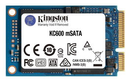 Kingston KC600 256GB mSATA 3D TLC XTS-AES 256-bit SSD