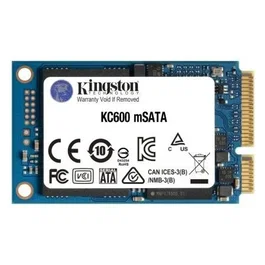 Kingston KC600MS/256G Disco SSD mSATA 256GB 3D TLC SATA Rev 3.0 Velocidad hasta 550MB/s
