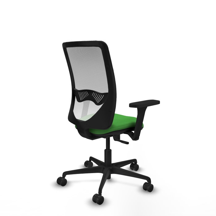 PIQUERAS Y CRESPO Silla de oficina Zulema con Mecanismo Sincro, Verde y Blanco PIQUERAS Y CRESPO Silla de oficina Zulema con Mecanismo Sincro, Verde y Blanco