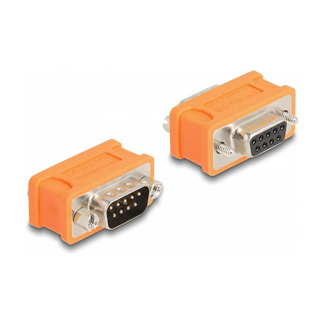 DeLOCK Adaptador de bus CAN D-Sub 9 con resistencia de 120 ohmios DeLOCK Adaptador de bus CAN D-Sub 9 con resistencia de 120 ohmios