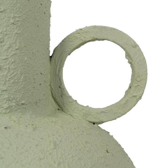 Jarrón Verde Claro Metal 26 X 26 X 53 cm