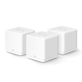 Mercusys Halo H60X Sistema Mesh Wi-Fi 6 (3 unidades) Doble Banda 2.4 GHz y 5 GHz