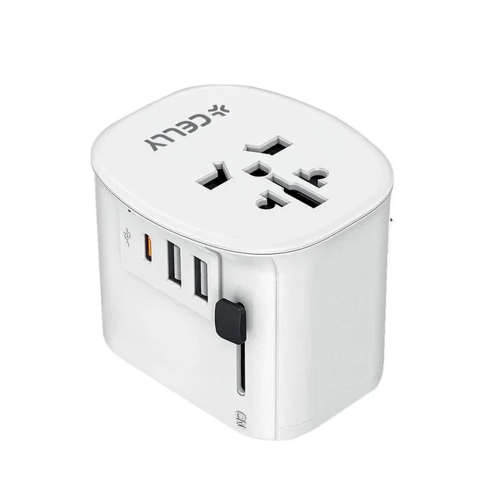Celly Cargador multiplug viaje 30 watt Celly Cargador multiplug viaje 30 watt
