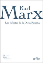 Los debates de la dieta renana, Karl Marx - GEDISA EDITORIAL