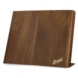 Berkel Bloque de Cuchillos Magnético en Acacia Marrón el Bloque de Cuchillos Berkel – Soporte Magnético para Cuchillos