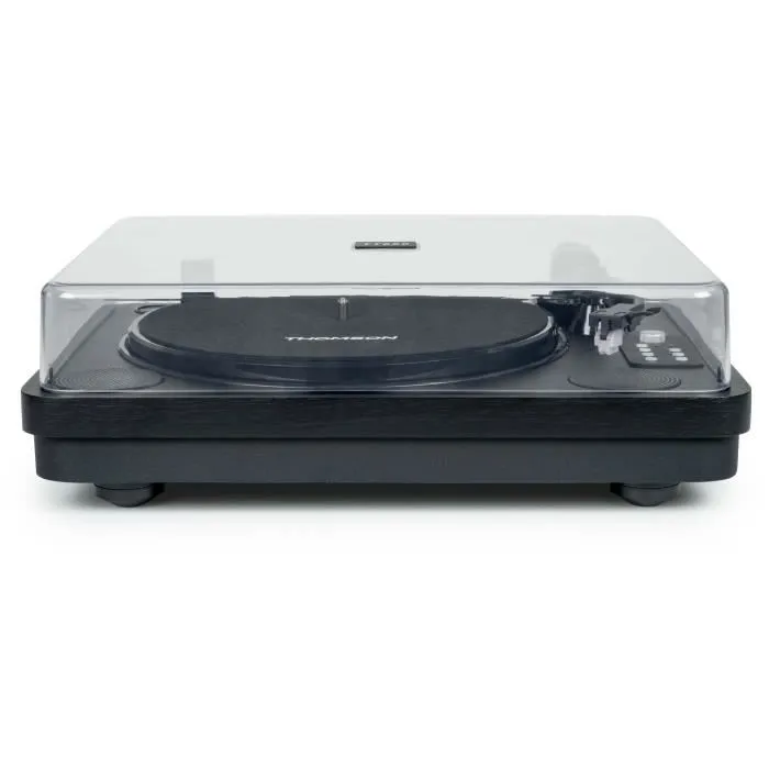 Thomson Tocadiscos de Vinilo Bluetooth TT650BT Grabación USB 2 Altavoces Negro