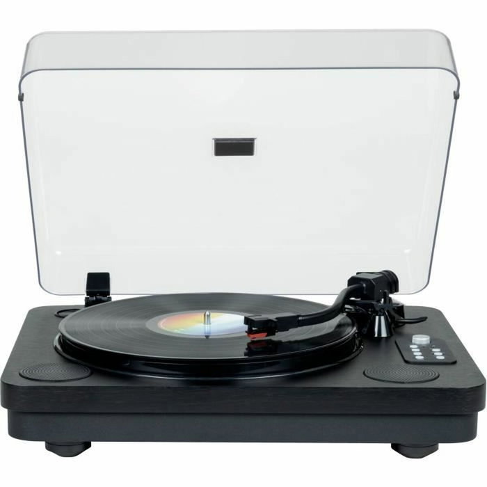 Thomson TT650BT Tocadiscos de vinilo Bluetooth con grabación USB y 2 altavoces, Negro Thomson TT650BT Tocadiscos de vinilo Bluetooth con grabación USB y 2 altavoces, Negro