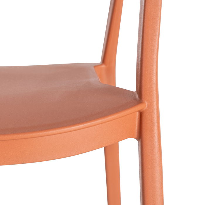 Silla Apilable Teja Pp Contract 52 X 52 X 80 cm (Set de 2)