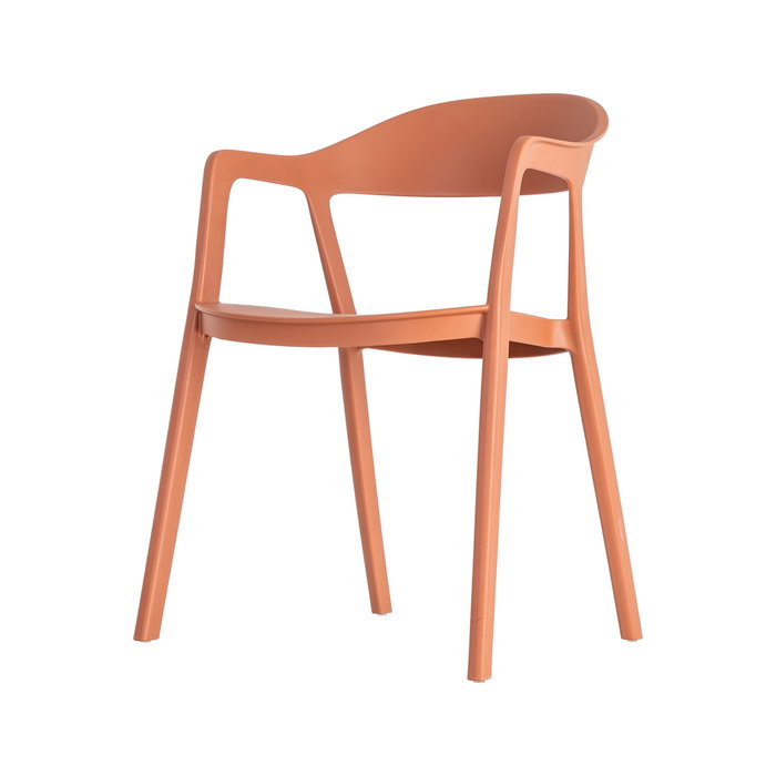 Silla Apilable Teja Pp Contract 52 X 52 X 80 cm (Set de 2)