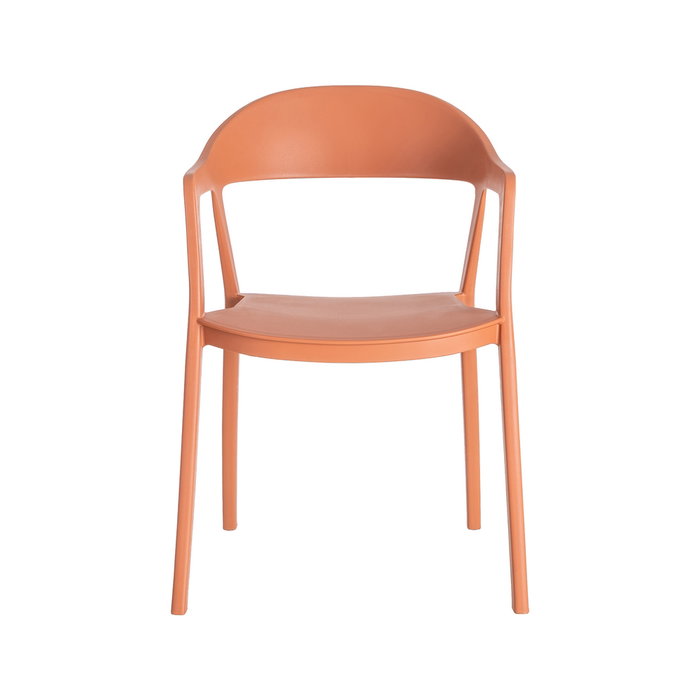 Silla Apilable Teja Pp Contract 52 X 52 X 80 cm (Set de 2)