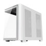 FSP M580-WP Caja PC Gaming ATX Mid Tower - Blanca, 4 Ventiladores PWM ARGB Reverse 120mm, USB 3.0, USB Tipo-C, Panel de Vidrio Templado Curvo, Soporte 360mm