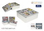 Inde Estuche Metal Herramientas 23.7 cm x 8.9 cm x 22.3 cm (12 Unidades)