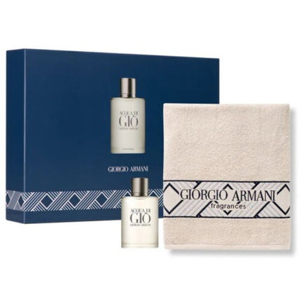Giorgio Armani Aqua di Gio Homme Eau de Toilette con Toalla Giorgio Armani Aqua di Gio Homme Eau de Toilette con Toalla