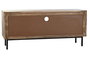 DKD Home Decor Mueble TV Negro Marron 40 x 55 x 125 cm