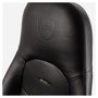 Noblechairs ICON Echtleder Gaming Stuhl schwarz/schwarz