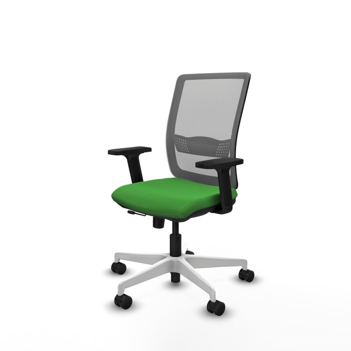 PIQUERAS Y CRESPO Silla de oficina Haches Verde y Gris