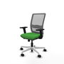 PIQUERAS Y CRESPO Silla de oficina Haches Verde y Gris
