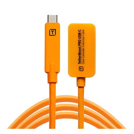 Tether TetherBoost Pro USB-C Naranja 4,6m