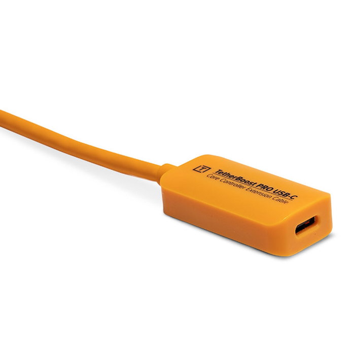 Tether TetherBoost Pro USB-C Naranja 4,6m Tether TetherBoost Pro USB-C Naranja 4,6m