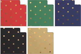 SADOCH REX Pack de 50 Rollitos de Papel de Regalo Metalizado Surtido 70x200cm
