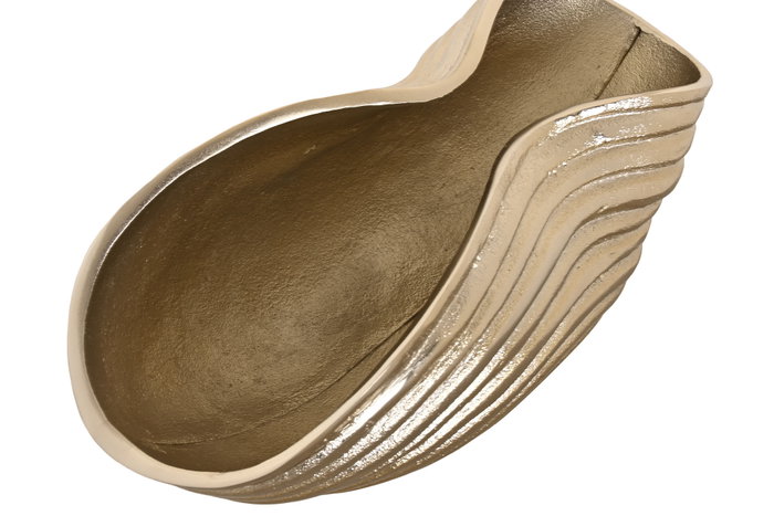 DKD Home Decor Centro Mesa Moderno Dorado Abstracto 30 cm
