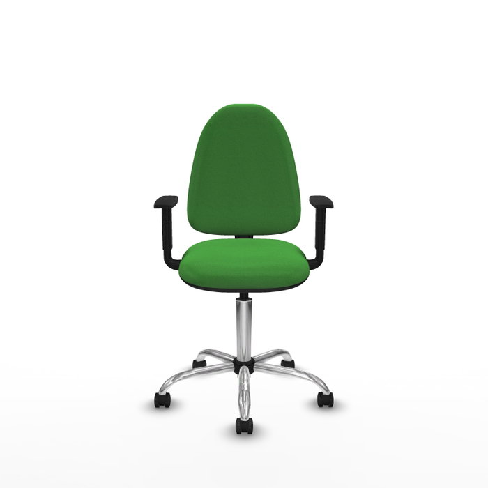 PIQUERAS Y CRESPO Silla de oficina Aýna Verde con mecanismo de doble maneta PIQUERAS Y CRESPO Silla de oficina Aýna Verde con mecanismo de doble maneta