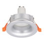 Virel Aro downlight empotrable redondo GU10 color plata