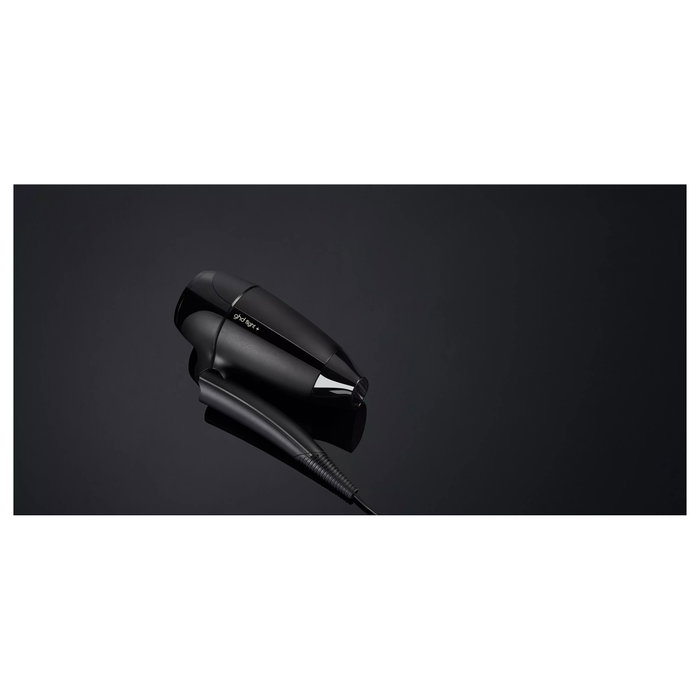 GHD Flight+ Secador de Pelo de Viaje Plegable Negro