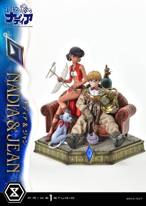 Prime 1 Studio Nadia: The Secret of Blue Water Concept Masterline Series Estatua 1/6 Nadia & Jean Bonus Ver.