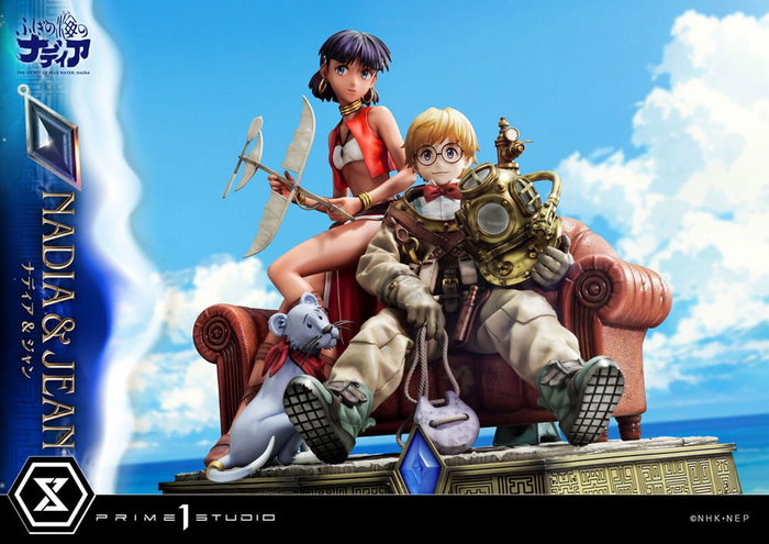 Prime 1 Studio Nadia: The Secret of Blue Water Concept Masterline Series Estatua 1/6 Nadia & Jean Bonus Ver.