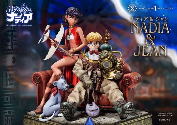 Prime 1 Studio Nadia: The Secret of Blue Water Concept Masterline Series Estatua 1/6 Nadia & Jean Bonus Ver.