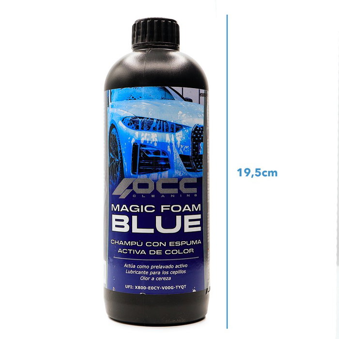 Occ Motorsport Magic Foam Champú Espumante Azul 500 ml