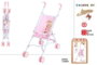 Color Baby Silla de Muñeca Plegable Adventure Pink 28x42x56 cm