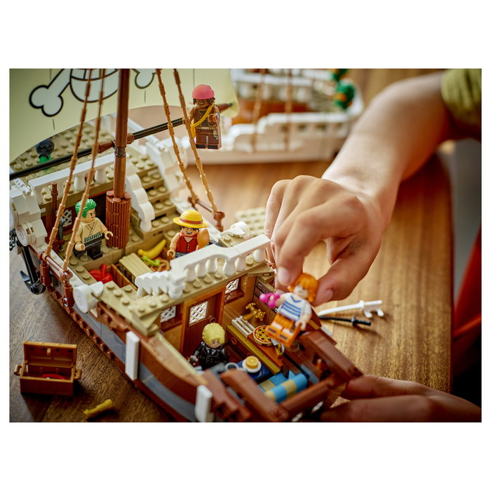 LEGO One Piece Barco Pirata Going Merry Juego de Construcción 75639, 1376 Piezas, Edad 10+