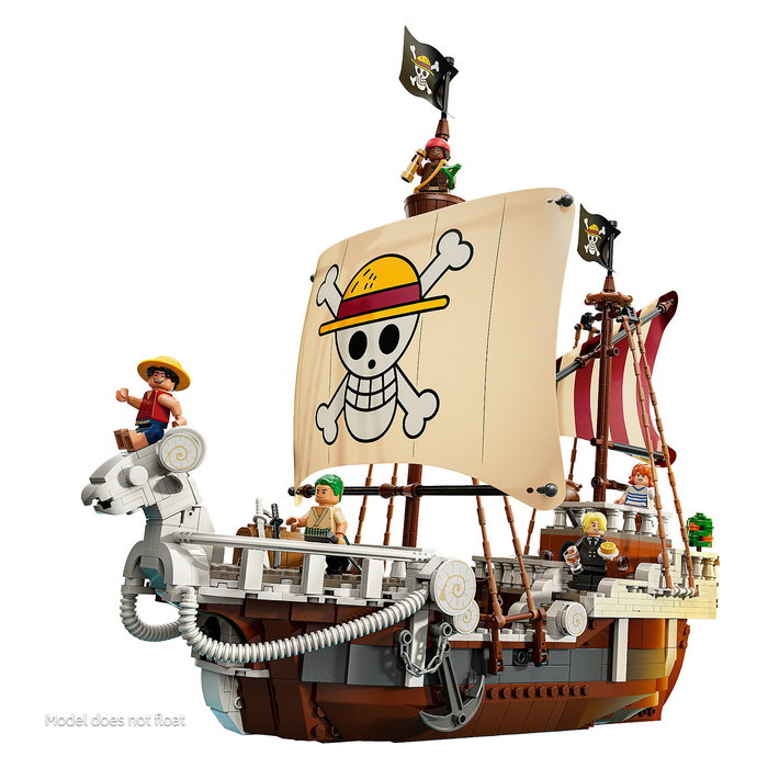 LEGO One Piece Barco Pirata Going Merry Juego de Construcción 75639, 1376 Piezas, Edad 10+