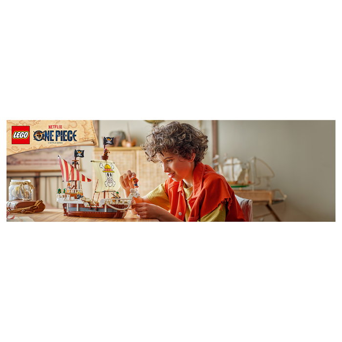LEGO One Piece Barco Pirata Going Merry Juego de Construcción 75639, 1376 Piezas, Edad 10+