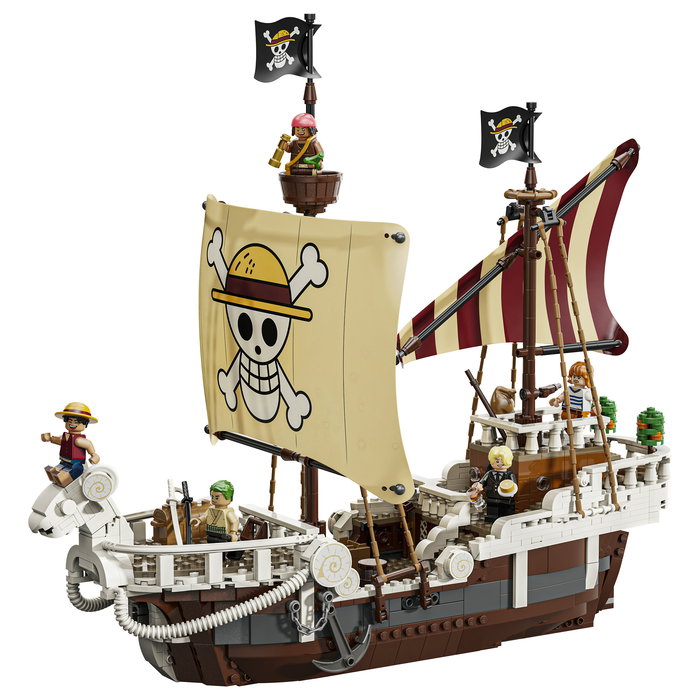 LEGO One Piece Barco Pirata Going Merry Juego de Construcción 75639, 1376 Piezas, Edad 10+