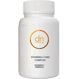 Direct Nutrition Vitamina C 1000 Complex - 1000mg Ácido Ascórbico + Bioflavonoides - 60 Cápsulas - Apoyo Sistema Inmunitario y Antioxidante