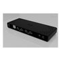 I-tec Dock Estación Acoplamiento Universal Dual 4K Display USB-C PD 85W, 2x HDMI, 2x DisplayPort, Gigabit Ethernet, Negro