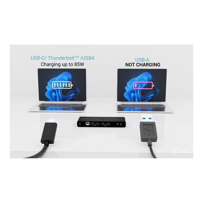 I-tec Dock Estación Acoplamiento Universal Dual 4K Display USB-C PD 85W, 2x HDMI, 2x DisplayPort, Gigabit Ethernet, Negro I-tec Dock Estación Acoplamiento Universal Dual 4K Display USB-C PD 85W, 2x HDMI, 2x DisplayPort, Gigabit Ethernet, Negro