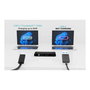 I-tec Dock Estación Acoplamiento Universal Dual 4K Display USB-C PD 85W, 2x HDMI, 2x DisplayPort, Gigabit Ethernet, Negro