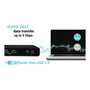 I-tec Dock Estación Acoplamiento Universal Dual 4K Display USB-C PD 85W, 2x HDMI, 2x DisplayPort, Gigabit Ethernet, Negro
