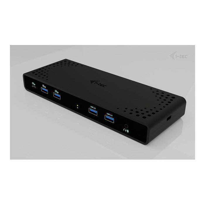 I-tec Dock Estación Acoplamiento Universal Dual 4K Display USB-C PD 85W, 2x HDMI, 2x DisplayPort, Gigabit Ethernet, Negro I-tec Dock Estación Acoplamiento Universal Dual 4K Display USB-C PD 85W, 2x HDMI, 2x DisplayPort, Gigabit Ethernet, Negro
