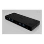 I-tec Dock Estación Acoplamiento Universal Dual 4K Display USB-C PD 85W, 2x HDMI, 2x DisplayPort, Gigabit Ethernet, Negro