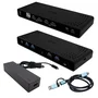 I-tec Universal Dual 4K Display Docking Station con Cargador USB-C 100W