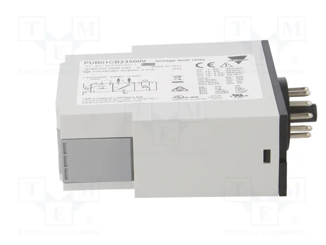 CARLO GAVAZZI Relé de monitorización de tensión 115/230VAC SPDT CARLO GAVAZZI Relé de monitorización de tensión 115/230VAC SPDT
