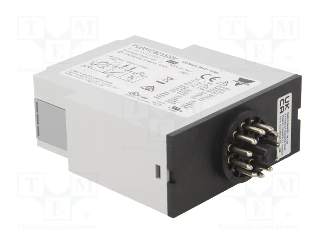 CARLO GAVAZZI Relé de monitorización de tensión 115/230VAC SPDT CARLO GAVAZZI Relé de monitorización de tensión 115/230VAC SPDT