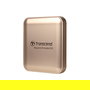 Transcend ESD420G 4TB SSD Portátil USB 20Gbps Tipo-C, Velocidad 2000 MB/s, Color Oro
