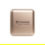 Transcend ESD420G 4TB SSD Portátil USB 20Gbps Tipo-C, Velocidad 2000 MB/s, Color Oro